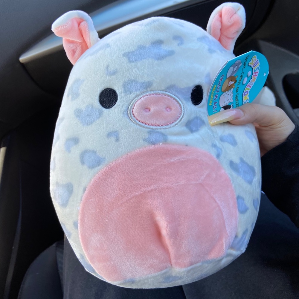 rosie the pig no bandana squishmallow